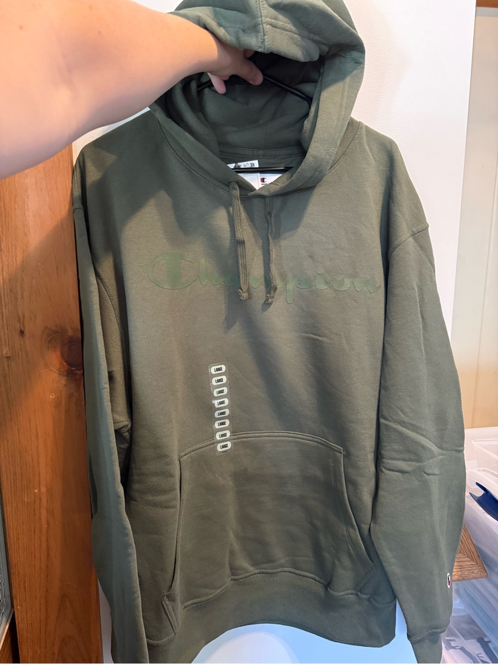 Champion Hooded Pullover Sweatshirt